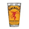 thumbnail image 1 of Fireball Whiskey  Fireball Whisky Burnt Label Pint Glass, 1 of 6