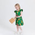 thumbnail image 3 of RXIRUCGD 2025 Vêtements d'Été pour Enfants Robe d'Été à Manches à Volants pour Filles 4-14T, 3 of 7