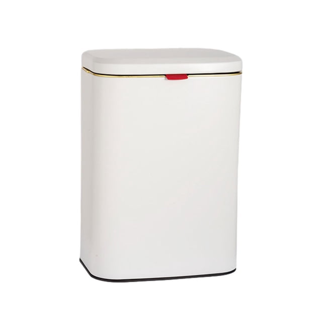 relayinert Hanging Stainless Steel Garbage Bin Effortless Waste Disposal In Kitchen 8L matte white