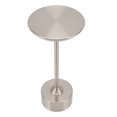 thumbnail image 2 of Cordless Table Lamp Rechargeable 2000mAh 3 Levels Brightness Portable USB C LED Metal Bedside Lamp Silver, 2 of 14