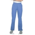 thumbnail image 1 of Landau Essentials Scrub Pants for Women: 9 Pockets, Modern Tailored Fit, Drawstring / Elastic Waist, Straight Leg 8380, 1 of 1