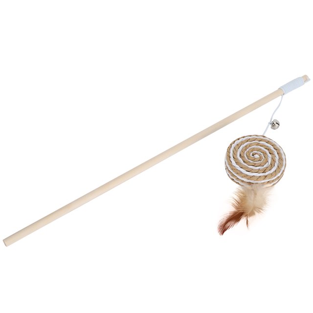 Cat Wand Toy, Cat Teaser Stick Lightweight For Home For Pet