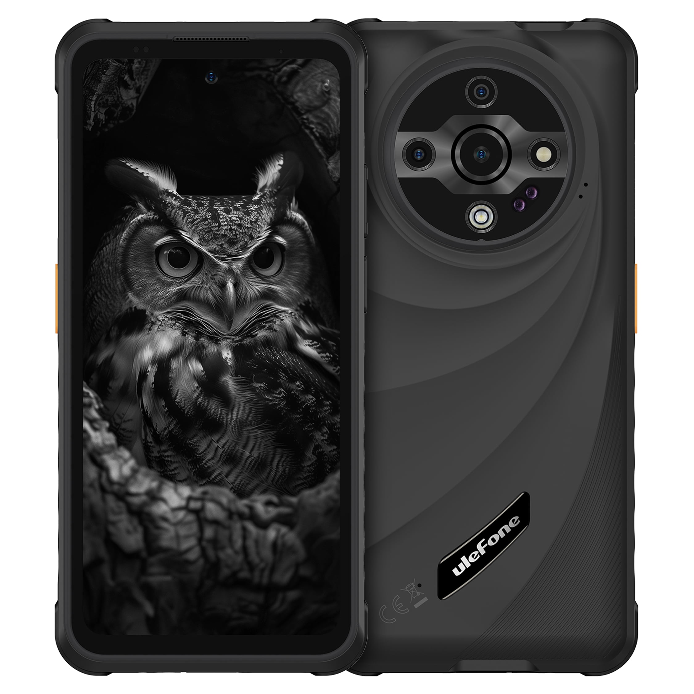Ulefone Armor X31 Pro Rugged Smartphone, 6.56" HD+ Display, 16GB+256GB, 64MP+25MP Night Vision Camera, 6050mAh, MIL-STD-810H, IP68/IP69, Drop-Proof, NFC, Unlocked Dual SIM, Black