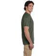 thumbnail image 3 of Fruit Of The Loom T-Shirt à Col Rond à Manches Courtes en Coton HD pour Hommes, 2TG, Vert Militaire, 3 of 3