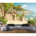 thumbnail image 2 of 3D Wallpaper Garden Balcony SKU#WAL0051, 2 of 6