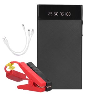 10000mAh Jump Starter Emergency Start Power Supply with Digital Display for 12V Car Motorcycle Mobile Phone Laptop
