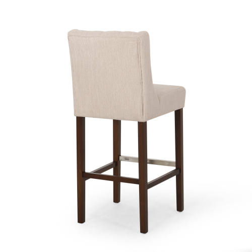 Tabourets de bar Noble House, hauteur 76 cm (lot de 2), siège en tissu haute densité