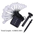 thumbnail image 2 of Solar String Lights Outdoor Light up Christmas Globes Outdoor Lights Warm String Lights Christmas Star Outdoor Light Large Outdoor Icicle Christmas Lights Outdoor Christmas Lights 50 Lights, 2 of 3