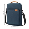 thumbnail image 2 of CUITING Pochette en Tissu Oxford pour Tablette Sac de Rangement pour Tablette Tissu Oxford Résistant à l'Eau Anti-Rayures Fermeture Éclair Parfait pour École Voyage, 2 of 8