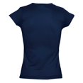 thumbnail image 3 of Sol's T-Shirt à Manches Courtes à Col en V Lune pour Femmes, 3 of 5