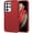 Red, variant on Supershield Case for Samsung Galaxy S22 5G, Dual Layer Military Grade Drop Proof Protective Cover Hard Shell Sturdy Durable Phone Case - Black