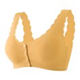 thumbnail image 1 of Timegard Bras for Women Front Closure Full-Support Smoothing Comfort Breathable Everyday Wireless Bra, 1 of 2
