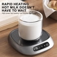 thumbnail image 4 of EGNMCR Coffee Mug Warmer Heating Highest Temperature Coffee Cup Warmer For Desk Auto Shut Off 3 Temp Settings 1-8H Timer Smart Beverage Warmer USB heated coaster, 4 of 4