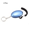 thumbnail image 2 of Unique Bargains Personal Alarm 130db Personal Safesound Security Alarm Keychain with LED Light Blue 2Pcs, 2 of 4