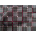 thumbnail image 4 of oneOone Cotton Poplin Fabric Tartan Check Print Sewing Fabric BTY 42 Inch Wide, 4 of 4