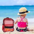thumbnail image 4 of Transparent Backpack Beach Bag - Water Resistant Carryall for Swimming Travel Kids School Essentials, 4 of 7