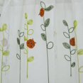 thumbnail image 3 of Jinsinto short curtains, embroidered curtains, white, 100*130cm, 3 of 5