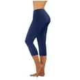 thumbnail image 2 of Prix Réduit! jovatis Pantalon Cargo pour Femmes/hommes Décontracté Mode Décontractée Femmes Uni Extensible Dames Taille Haute Pantalon à Jambe Grand Pantalon de Yoga Capris, 2 of 6