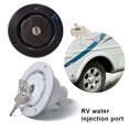 thumbnail image 4 of mmirethe Wide Range Of Selections Water Inlet Filler For Camping Trailer Gravity Motorhome Reliable Safe black 1Set, 4 of 6