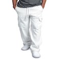 thumbnail image 1 of Men Jogger Trousers Casual Athletic Pants Sweatpants Loose Pocket Drawstring Long Pants, 1 of 7