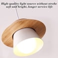 thumbnail image 4 of Fwttom Iron Pendant Light, Bedhead Pendant Light Bedroom Light Hallway Balcony Hanging Line Light Dining Room Light, 4 of 7