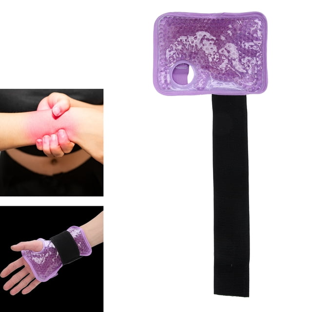 Wrist Ice Pack Wrap for Injuries Arthritis, Reusable Hot and Cold Gel Relief Pain for Shoulder, Elbow, Back, Hip, Knee