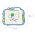 thumbnail image 3 of Station d'Art pour Enfants Bleue, Tableau Magnétique à Gribouiller, Support Ajustable pour Activité d'Apprentissage Créatif, Bloc à Dessin Double Face, 3 of 8