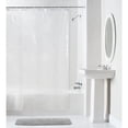 thumbnail image 1 of Mainstays Waterproof Heavyweight PEVA Oversized Shower Curtain Liner, 72" x 84", Clear, 1 of 5
