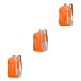 thumbnail image 4 of kurtrusly 1/2/3/5 Nylon Waterproof And Durable Camping Hiking Backpack For Convenient Travel Making Easy To Fold ORANGE 3PCS, 4 of 6