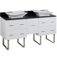 thumbnail image 1 of Imaginations américaines 60 po. W Vanity Blanc, 1 of 1