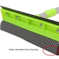 thumbnail image 2 of Unatoiry Detachable Double-sided glass glass Brush Window Cleaning Tool green 20*36cm 1Set, 2 of 6