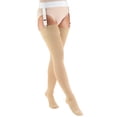thumbnail image 1 of Truform Bas Cuisse, Bout Fermé: 20 - 30 mmHg, Beige, Petit, 1 of 7