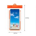 thumbnail image 3 of Waterproof Phone Pouch for Beach & Swimming | IPX8 Underwater Dry Bag with Lanyard | Fits Phones Up to 7.2 Inches | Touchscreen Compatible for Photos & Videos, 3 of 6