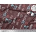 thumbnail image 2 of Soimoi Velvet Fabric Cactus Tree Printed Craft Fabric by The Yard 58 Inch Wide, 2 of 5