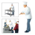 thumbnail image 2 of 1:64 Scale Chef Scene Diorama Chef Grey 3, 2 of 8