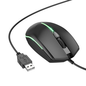 BG10 Luminous Wired Mouse, 4D Buttons, USB Computer, Notebook, Office Gaming, Mouse