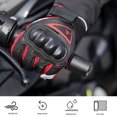 thumbnail image 3 of Winter Motorcycle Gloves Waterproof Cold Weather Motorcycle Gloves Warm Riding Gloves with Reflective Stripe, 3 of 8