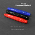 thumbnail image 4 of [Morris] Just Click Permanent Markers L, Black, 12 Count, 4 of 7