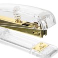thumbnail image 4 of Plastic Stapler Transparent Stapler Students Stapler Hand Stapler Clear Stapler Home Office Stapler, 4 of 5