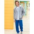 thumbnail image 4 of Jerzees Mens NuBlend Elastic Bottom Sweatpants, S, Ash, 4 of 7