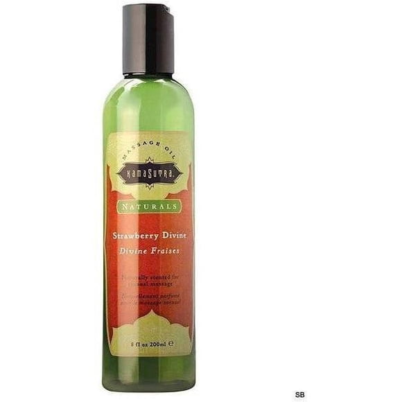 Lingerie Kama Sutra ELD-KS10194 Kama sutra naturals massage oil Strawberry O/S / Lime
