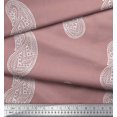 thumbnail image 2 of Soimoi Rayon Fabric Paisley Block Print Fabric by The Yard 42 Inch Wide, 2 of 3
