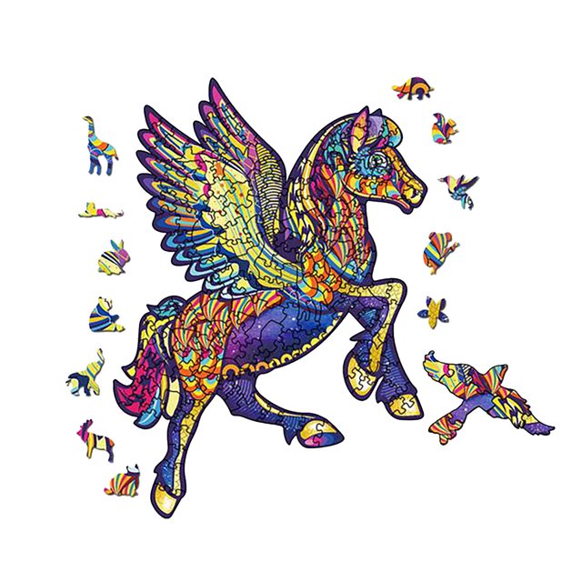 Irregular Three-Dimensional Animal Puzzles With Special-Shaped Wooden Puzzles