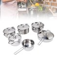 thumbnail image 1 of 7 Piece Cookware Set, Cookware Set Multifunctional Single Handle Milk Pan  for Cooking, 1 of 7