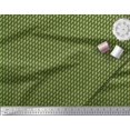 thumbnail image 2 of Soimoi Green Velvet Fabric Diamond Geometric Print Sewing Fabric Yard 58 Inch Wide, 2 of 5