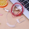 thumbnail image 2 of YOPTOP Security Headset Anti-radiation Spiral Tube Earpiece With 3.5 mm Headphone Jack For  Or Android Devices,red, 2 of 6