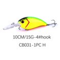 thumbnail image 2 of 3D Eyes Plastic Perch Lures Hooks Simulation Fish Bait bait; Shrimp fish Deep Sea Bass Fishing Tackle Aritificial Lures, 2 of 4