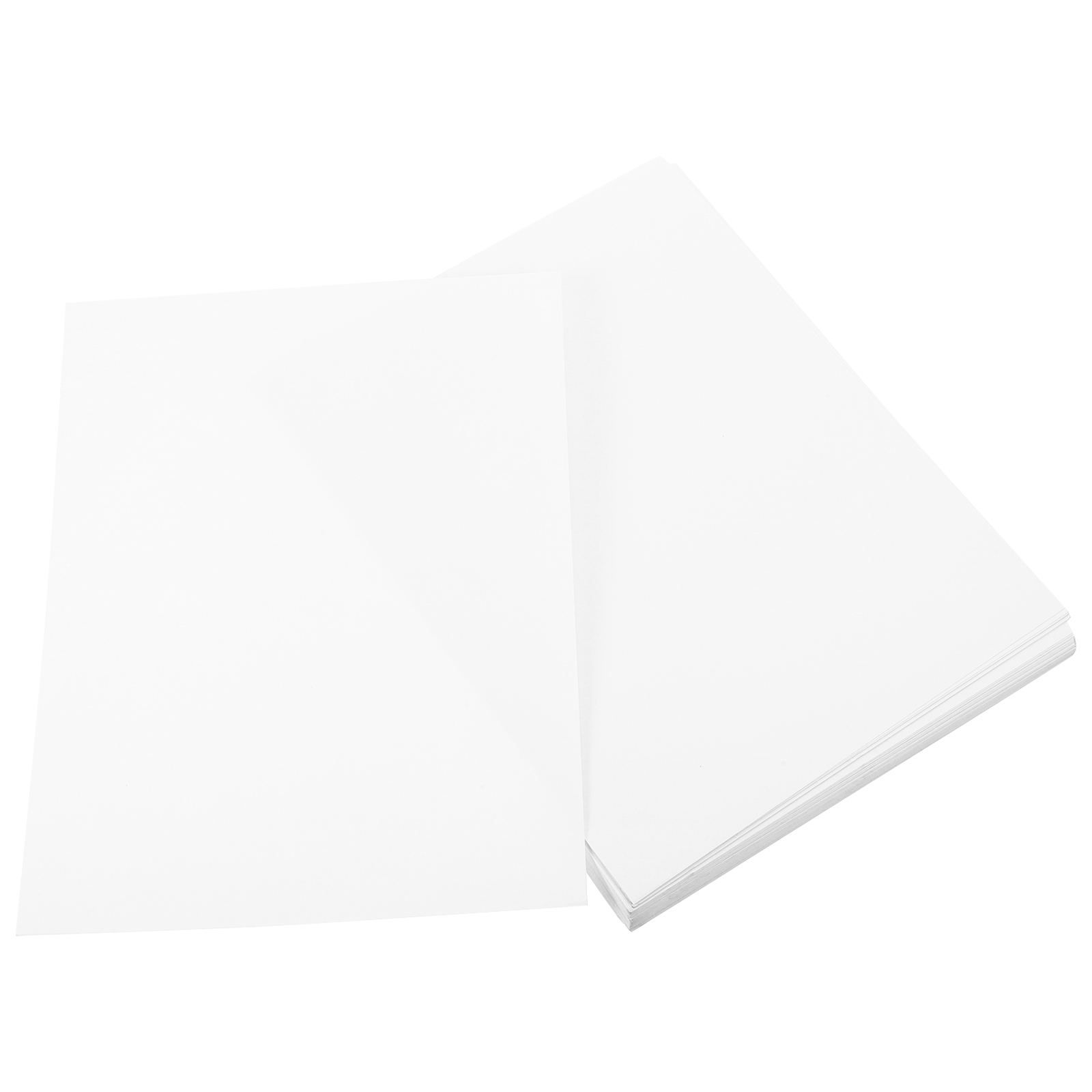 WHAMVOX White Matte Sticker Paper Self Adhesive Compatible with Inkjet Printers Multipurpose