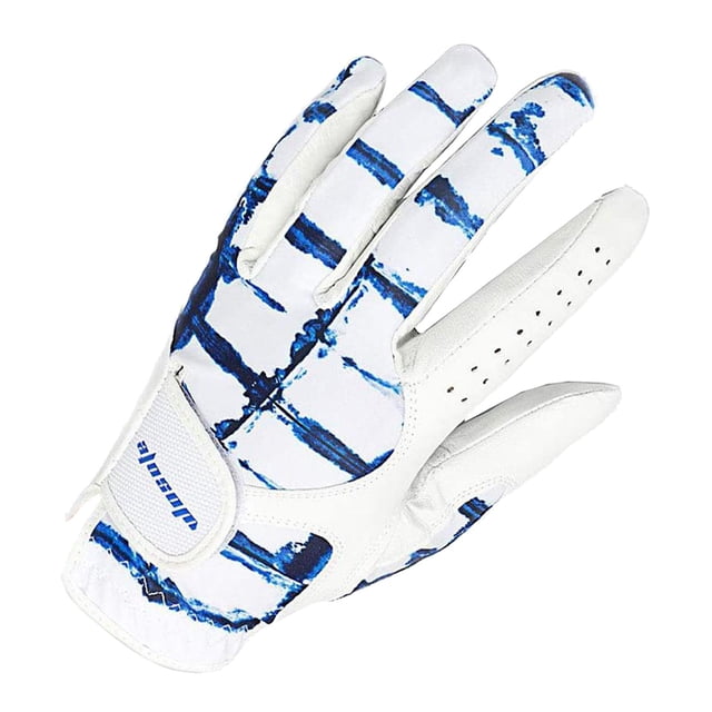 jinwen Golf Gloves Left Handed Leather Breathable Professional Pick Size M M