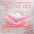 thumbnail image 2 of Auusda Portable 16 Pouces pour la Maison, Win11 Pro Bur, Core i3 1000NG4, 16 Go de RAM DDR4 1 To SSD, Rétroéclairage, Ordinateur Portable Fingerprisiness, Caméra Web, Rose, 2 of 9